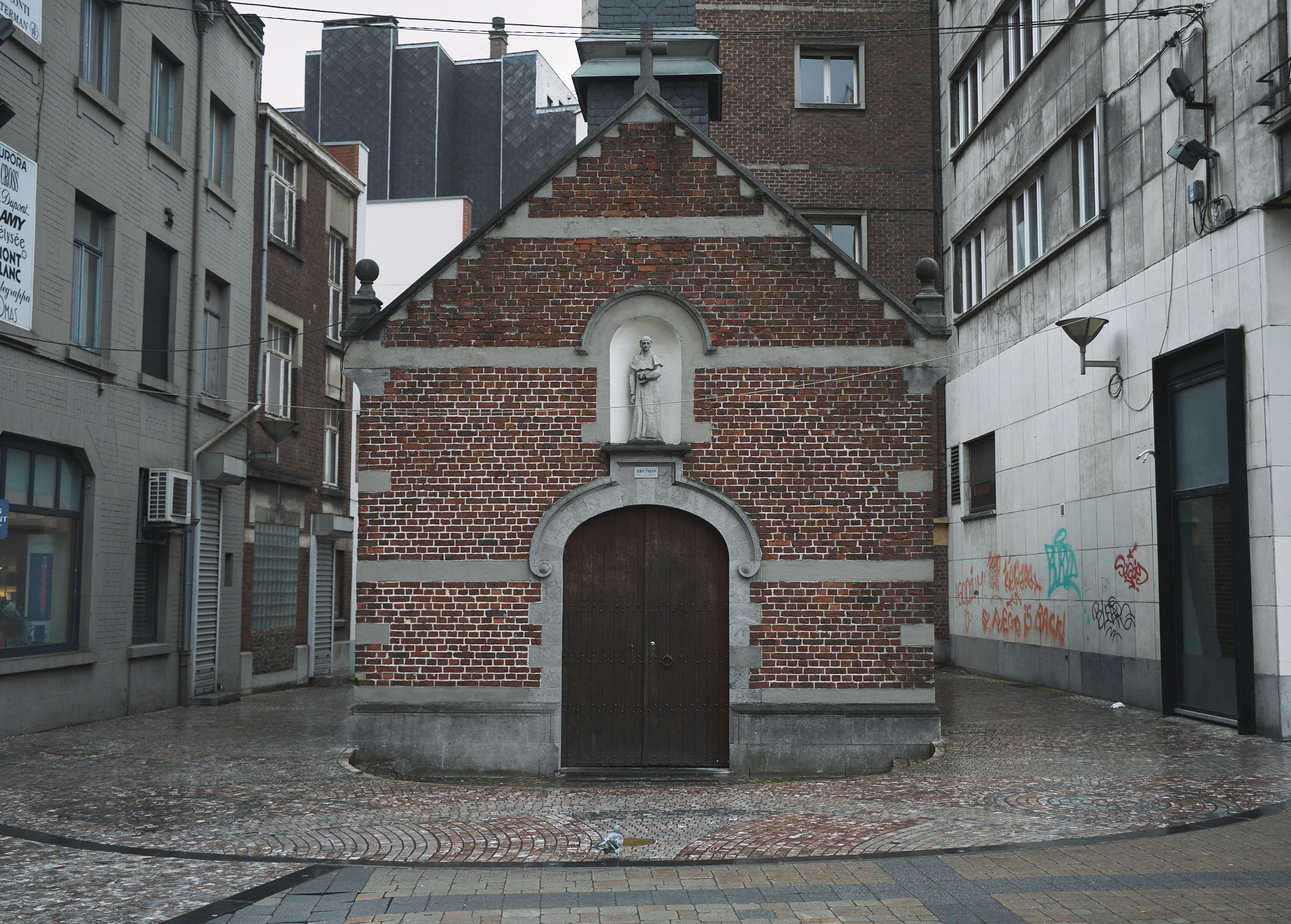 Foto van het stadsspel in Charleroi