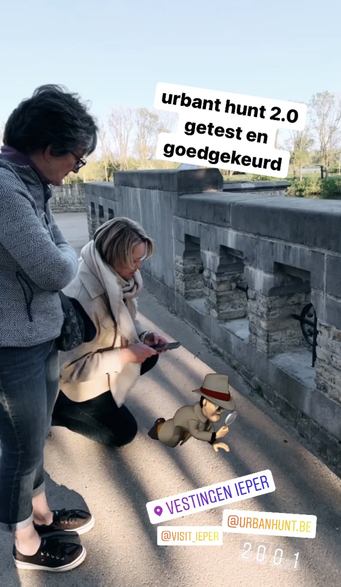 Een reactie over het stadsspel Urban Hunt van Logies Ieper: Urban Hunt 2.0, getest en goedgekeurd!