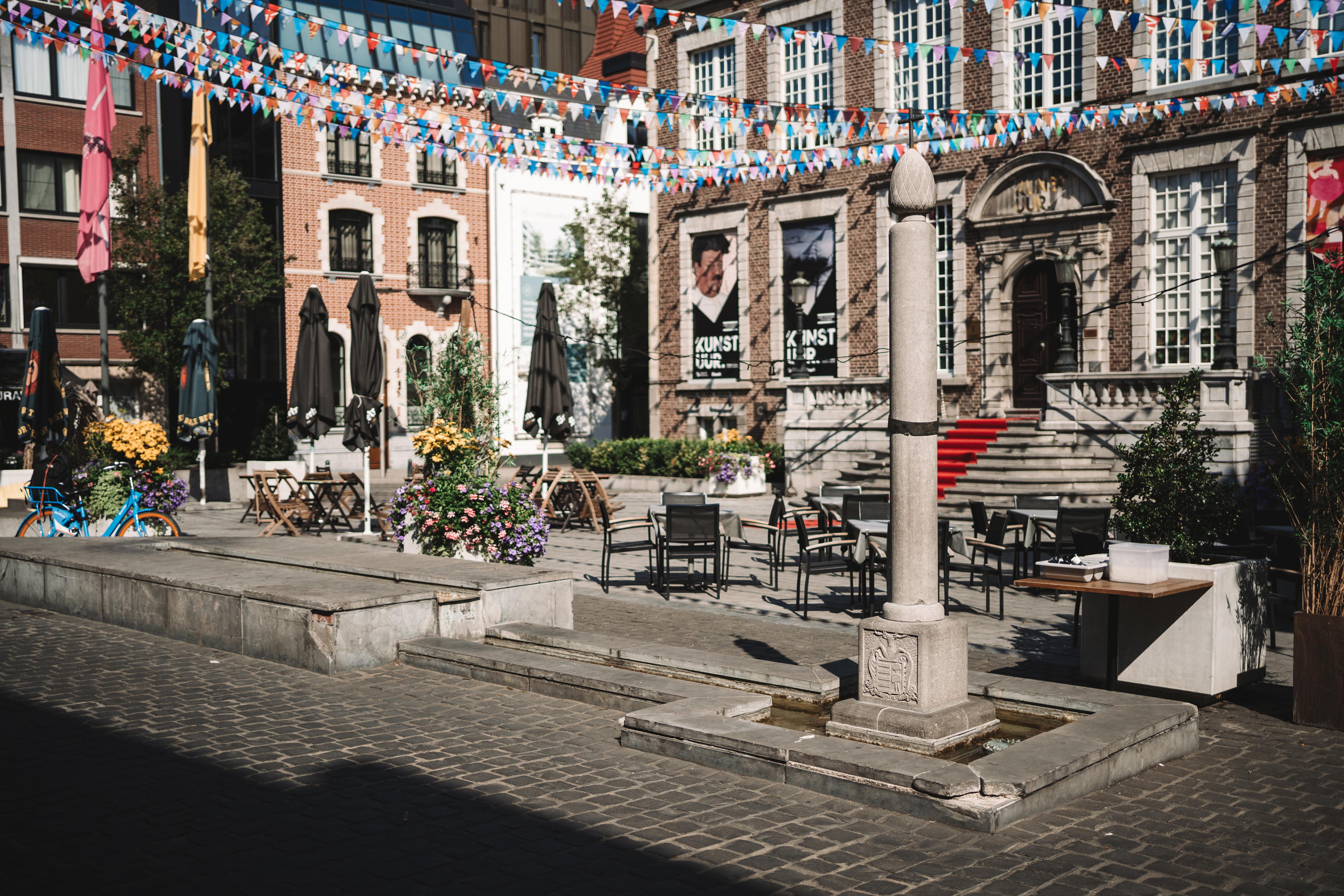 Foto van het stadsspel in Hasselt