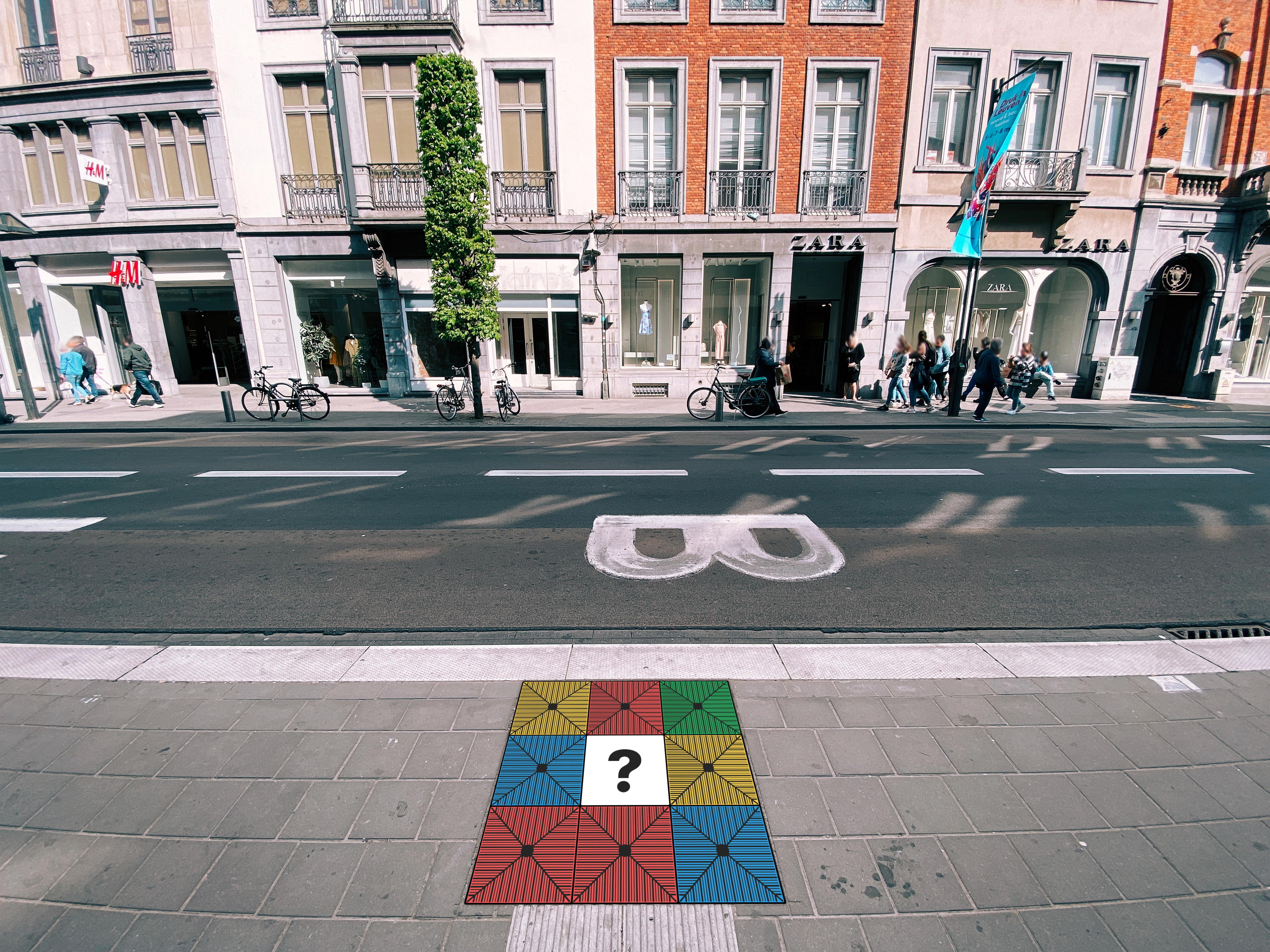 Photo of the city game in Leuven