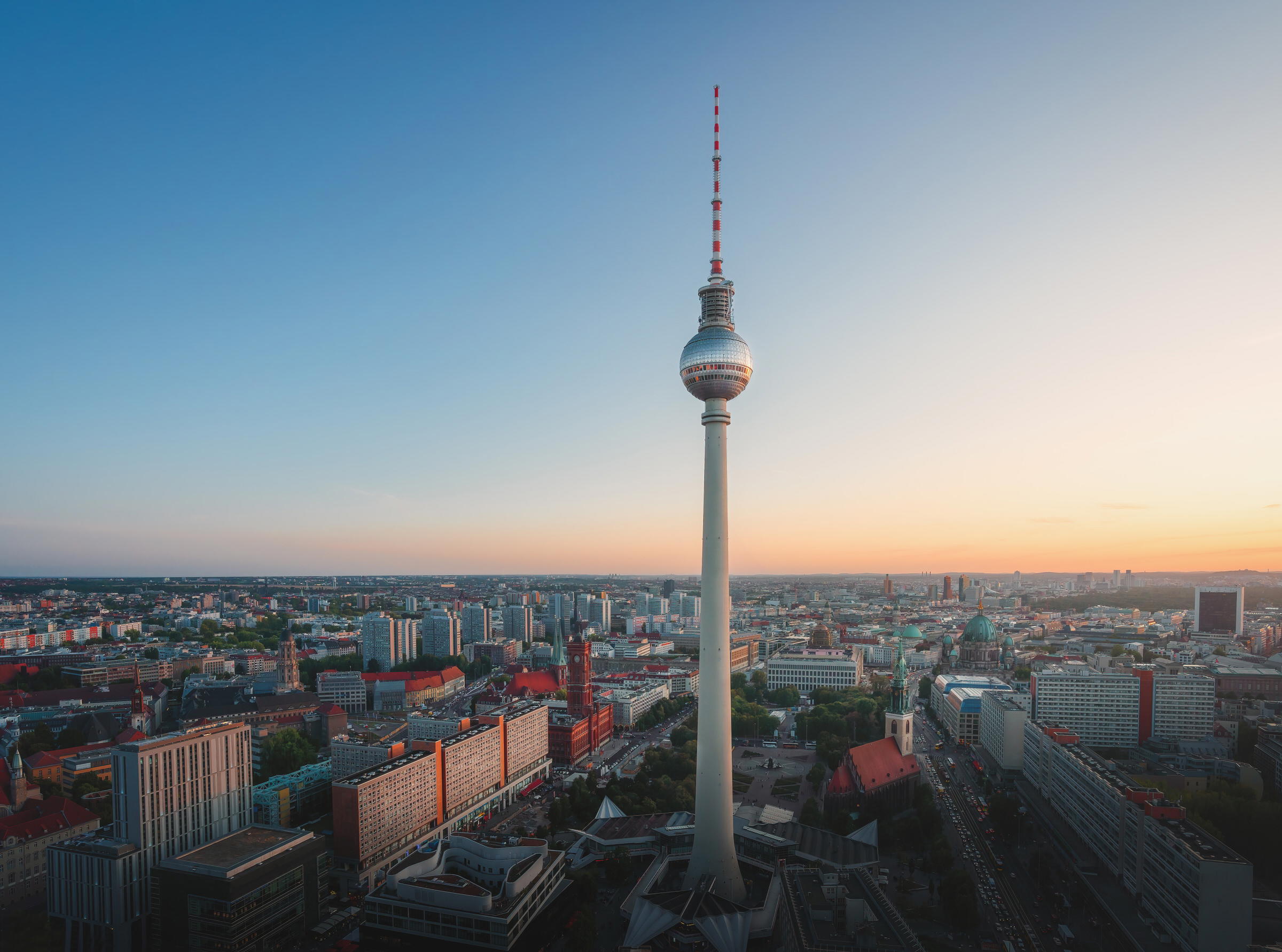 Start- und Zielorte für Berlin