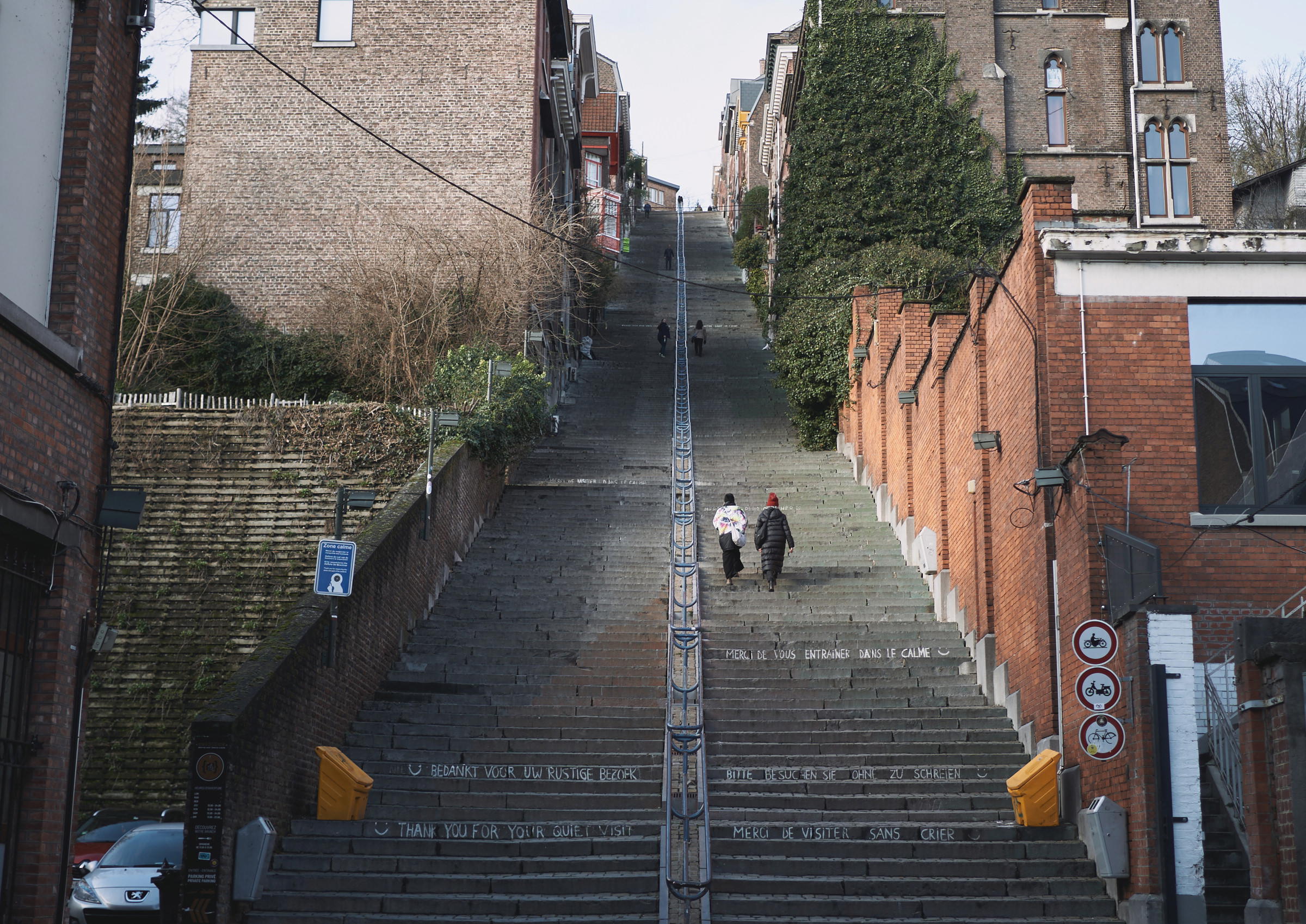 Foto van het stadsspel in Luik