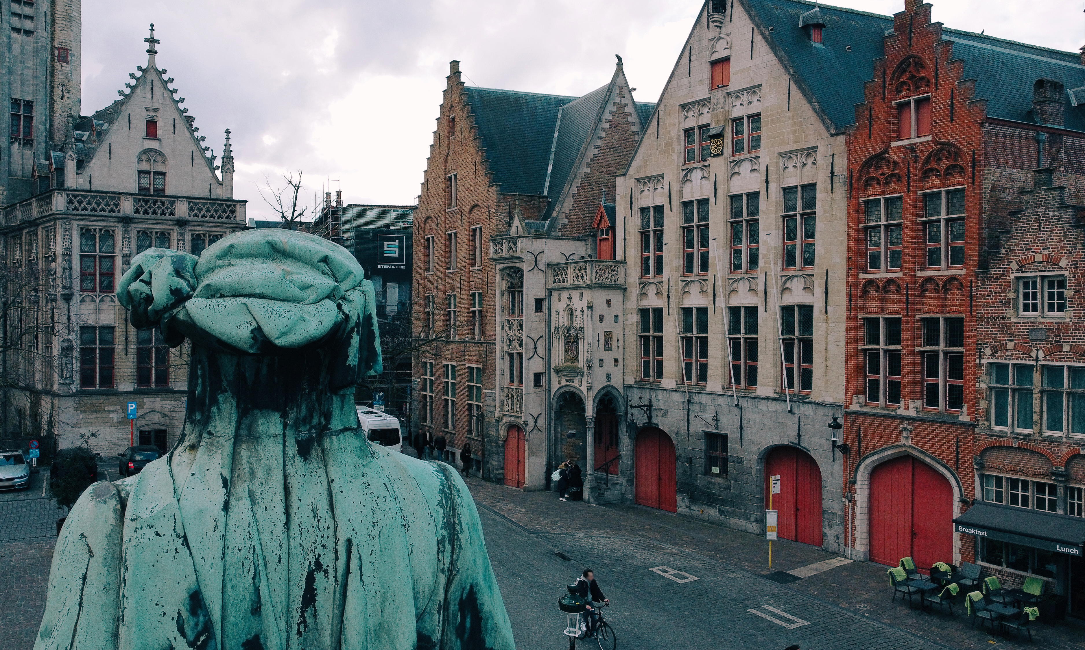 Foto van het stadsspel in